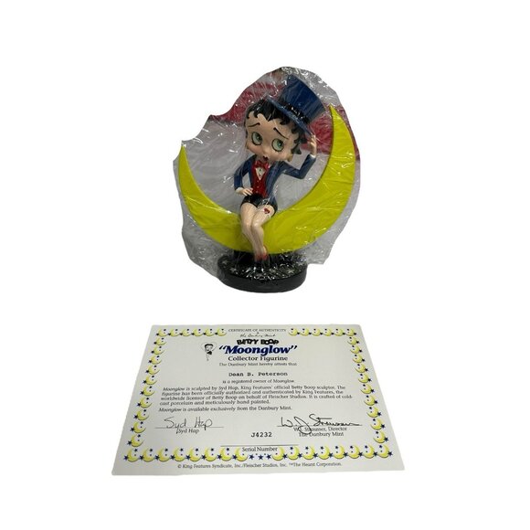 new BETTY BOOP collector figurine danbury mint MOONGLOW - Picture 1 of 5
